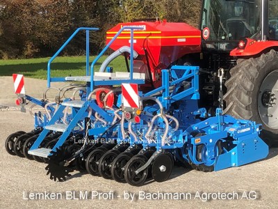 Lemken Zirkon 8 / BLM Profi mit Lemken Doppelscheibenschar - die perfekte + leichte Säkombi