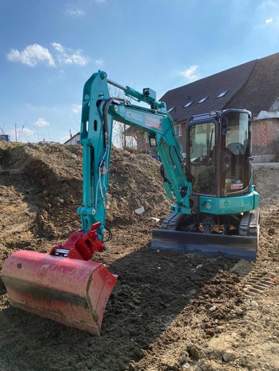 Bagger Kobelco SK 35