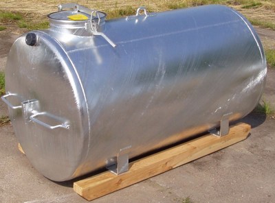 Tränkefass / Zisterne stationär 5000 Liter - Neu