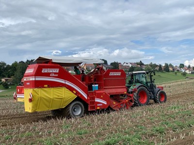 Arracheuse pomme de terre Grimme SE 75/55 démo 2022 Christan SA