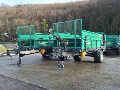 Einachs-Stalldungstreuer Oehler, OL STE 70 Luftbremse