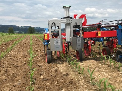 Hackgerät Hatzenbichler mit PSR Steuerung / Robert Aebi Landtechnik AG