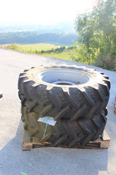 2 Pneus 380/70R28 Kléber FITKER