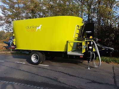 Futtermischwagen Vertikal, Storti 22m3