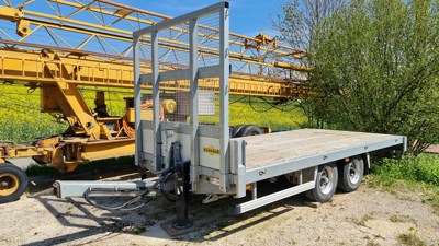 Anhänger HUMBAUR HBT105224BE, Gesamtgewicht: 10`500kg