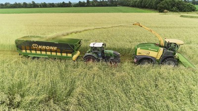 KRONE GX 440 Abschiebewagen - der Alleskönner