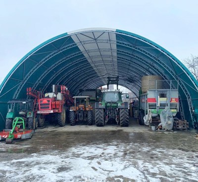 Halle  Unterstand  Bogenhalle