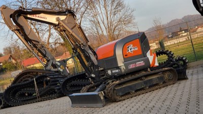 Tunnelbagger Akula DR300 Kubota