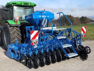 Lemken Zirkon 8 / BLM Profi mit Lemken Doppelscheibenschar - die perfekte + leichte Säkombi