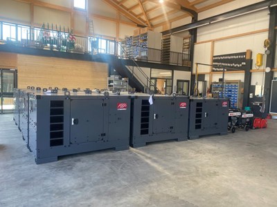 FOGO Notstrom Generator 60 kVA mit FPT (Iveco) Motor