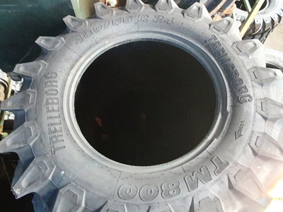 2 Reifen Trelleborg 480/65R24 Traktor 4806524