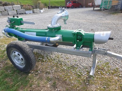 Schneckenpumpe, Förderleistung 60m³/h, maximaler Druck 18bar, (Preis verhandelbar)