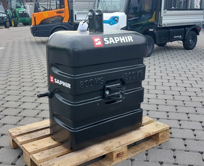 Saphir Gewicht für Front und Heck 1000kg