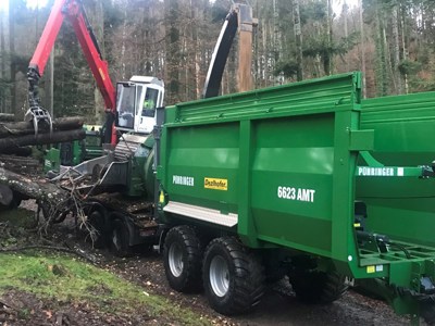 Pühringer Abschiebewagen 6623AMT, 23to, Teste mich!!!