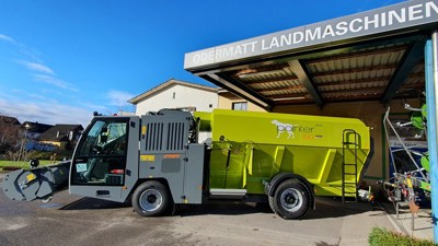 Futtermischwagen horizontal Selbstfahrer, Storti Pointer 160 EVO2 AS, Odermatt Landmaschinen AG