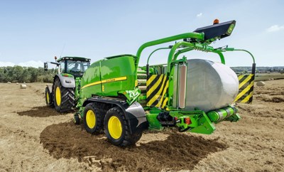 Presse à balles rondes combi JOHN DEERE C441R