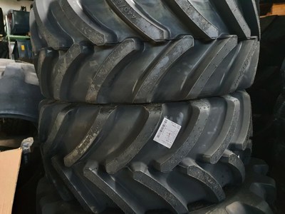 Paar 600/65R34 Grünlandreifen Traktorreifen Pneu 6006534