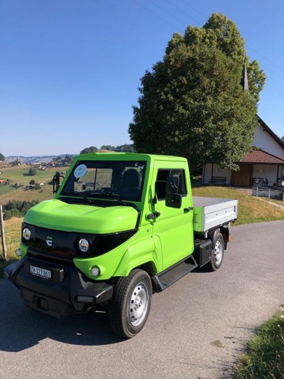 Evum, Elektrofahrzeug , Demo / Robert Aebi Landtechnik AG