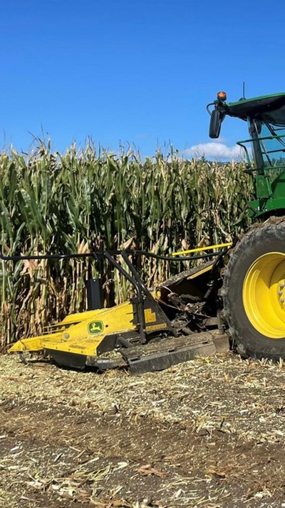 John Deere Feldhäcksler Stalk Buster 460 Kemper