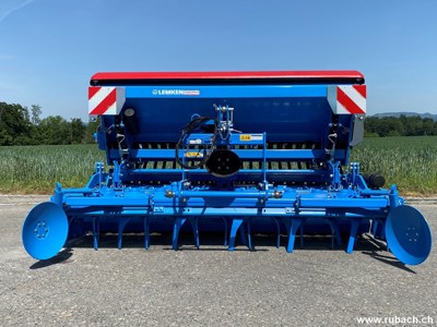 Lemken Zirkon 8/300 / Saphir 9/300, Säkombi mit Tiefenführungsrollen