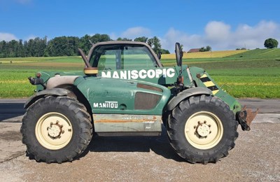 Manitou MLT 633-120 LS T PS, Teleskoplader, 2001