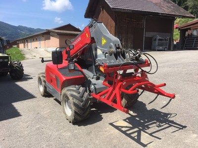 Ballengreifer Typ 110, für Rund- und kompakte Quaderballen/Griffe à balles rondes seches