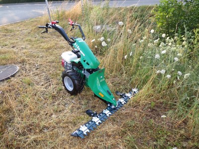 FERRARI Frontgeräteträger F518 mit Messerantrieb im Oelbad/Mulchbalken LASER 115 cm