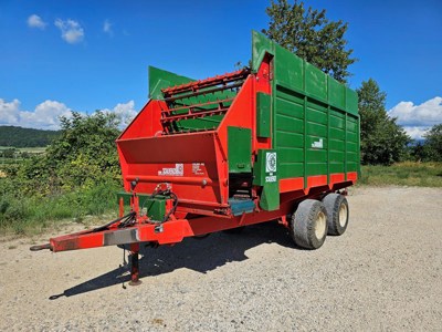 Scalvenzi Tandem Häckselwagen/Silierwagen/Dosierwagen