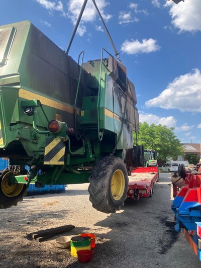 John Deere 2264 Strohhäcksler, Achse, Motor, Schüttler