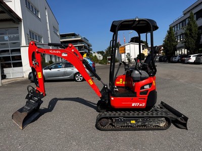 Bagger Kubota U17-3a mit Top Ausrüstung