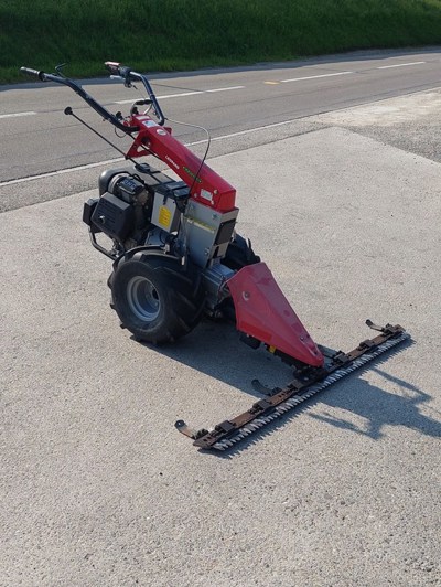 Einachs-Kombimaschine Stema Barbieri Leopard mit Benzinmotor