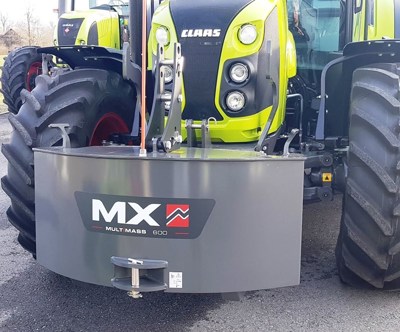 Gewicht MX Multimass MM 900 Fendt, CLAAS