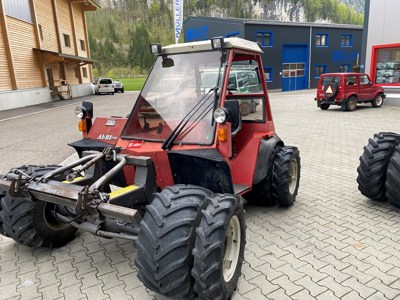 Aebi Terratrac TT 80 Zweiachsmäher  /langer Radstand