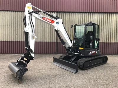 Aktion Bobcat E55z Kompaktbagger