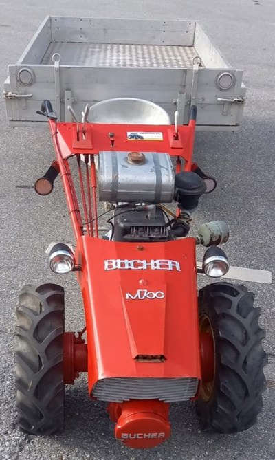 Motormäher M 700 mit Triebachsanhänger 5 K 30 Occ.