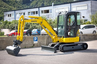 Pelle sur chenilles Komatsu 3.5T - E.125.21