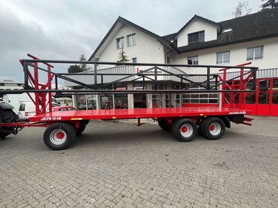 Metaltech PB 18 HB Ballenwagen mit Sicherungsgestell