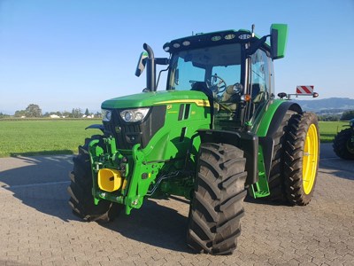 John Deere 6R 150 / Autopower / Comman Pro / Autotrac / Doppelrad Schaad