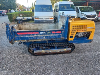 Hutter Kipper  HUKI 110 Diesel Dumper Raupendumper Raupenkarette Raupentransporter