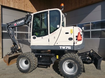 Radbagger Terex Yanmar wie Takeuchi CAT Wacker Neuson Kubota Hutter