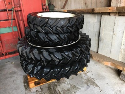 roue, pneu, 250/85 R 28, 270/95 R 42