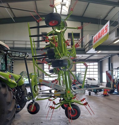 Claas Volto Kreiselheuer 900 mit MAX SPREAD, DAS ORIGINALE PATENTIERE GUTFLUSSKONZEPT VON CLAAS!