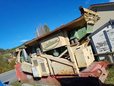 Brecher / Prallmühle Liedlbauer mit Hackgerätrahmen