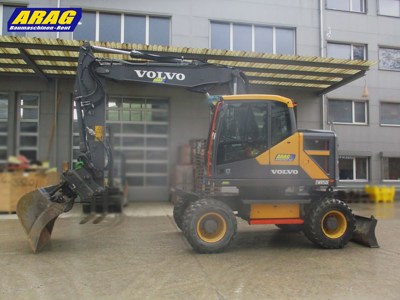 Mobilbagger Volvo EWR150E