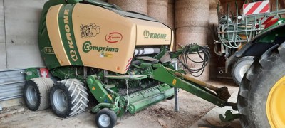 Krone Comprima V 150XC X-treme, Hyd. Knickdeichsel