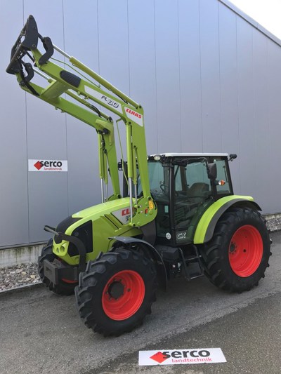 CLAAS AXOS 320 CX mit FL80