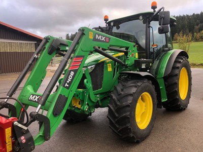 Tracteur John Deere 5100M avec chargeur frntal