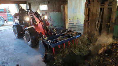 Greifschaufel/Schaufelgreifer/Multibenne/Pelikanschaufel/Godet grappin, ideal für Hoflader