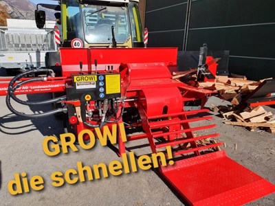 GROWI Waagrechtspaltmaschine Fankhauser AG Gondiswil