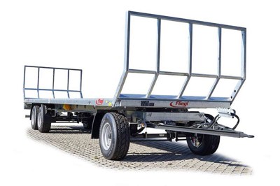 Fliegl DPW 180 Ballenwagen / Ballentransportwagen